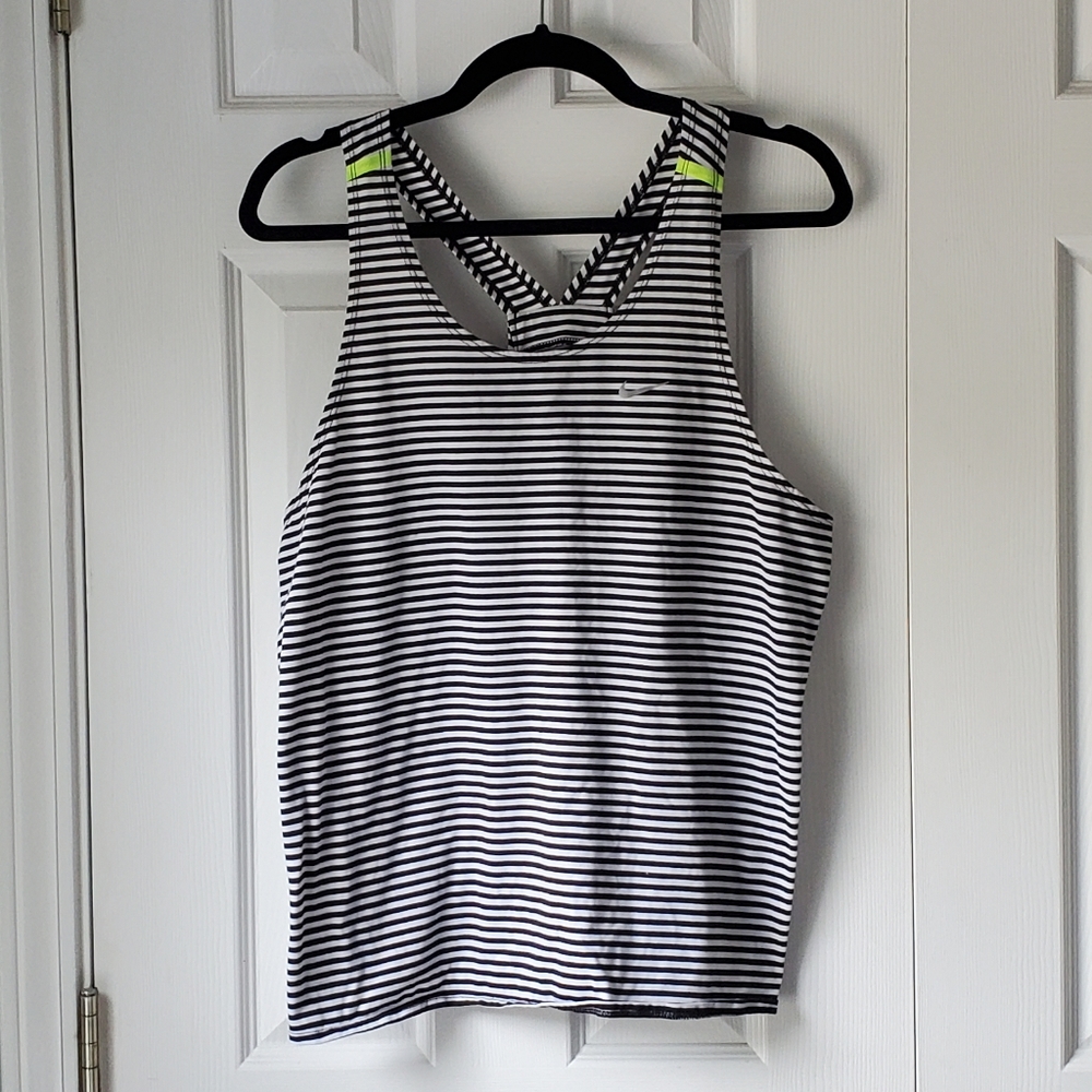Nike Dri-Fit Stripe Tank Reflective